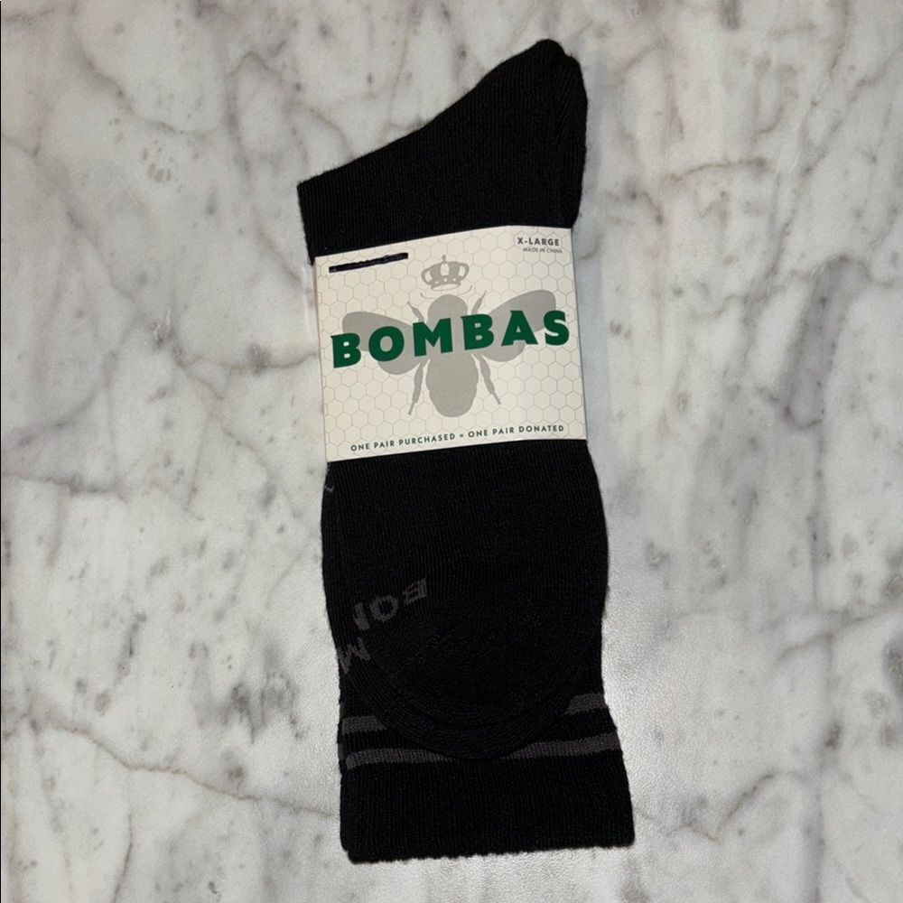 Bombas Men's Classic Black Socks
